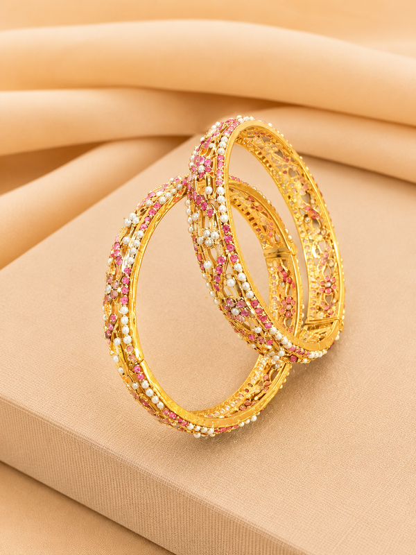 Elegant Jadau Bangles