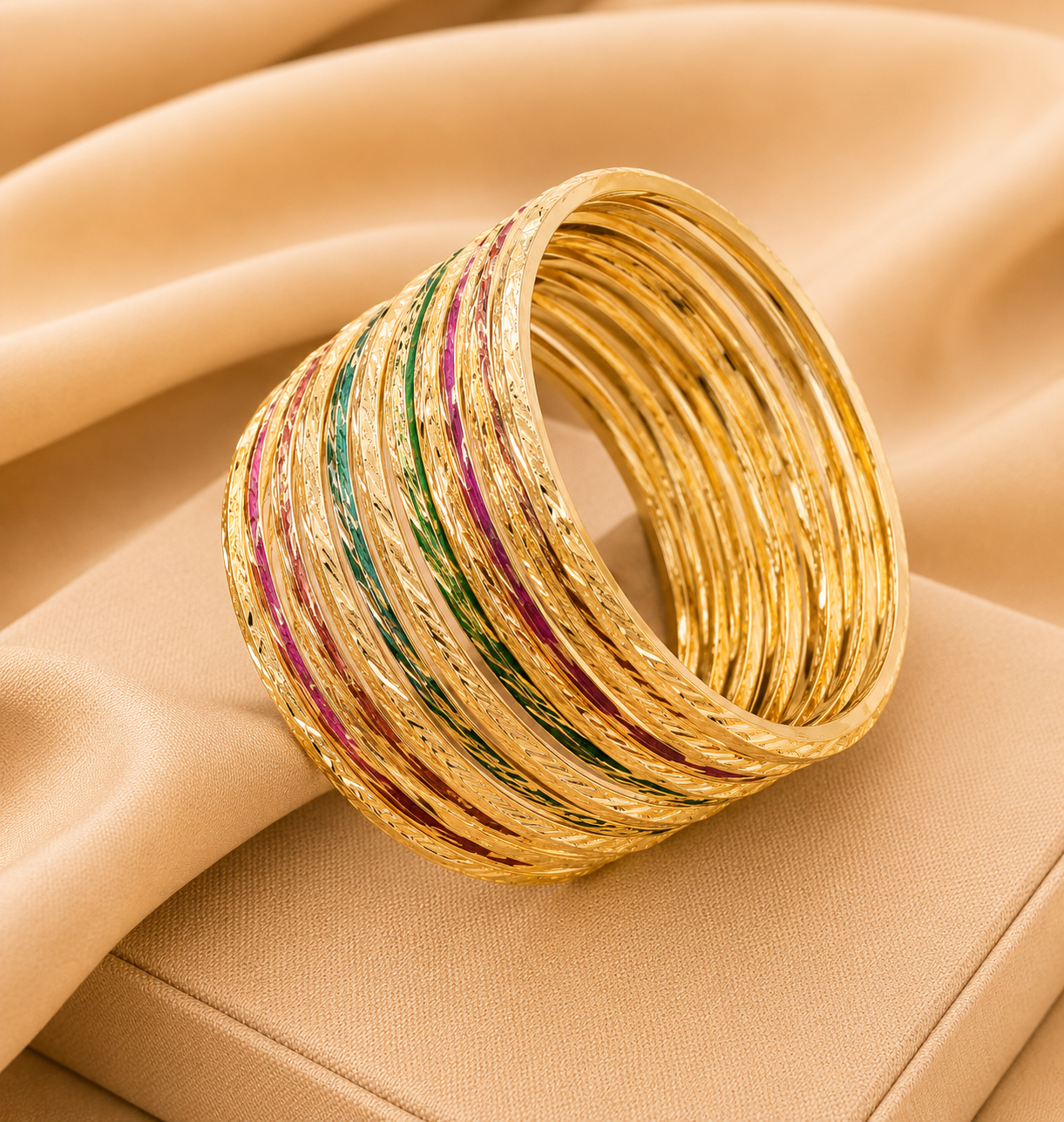 Multicolor Bangles Set