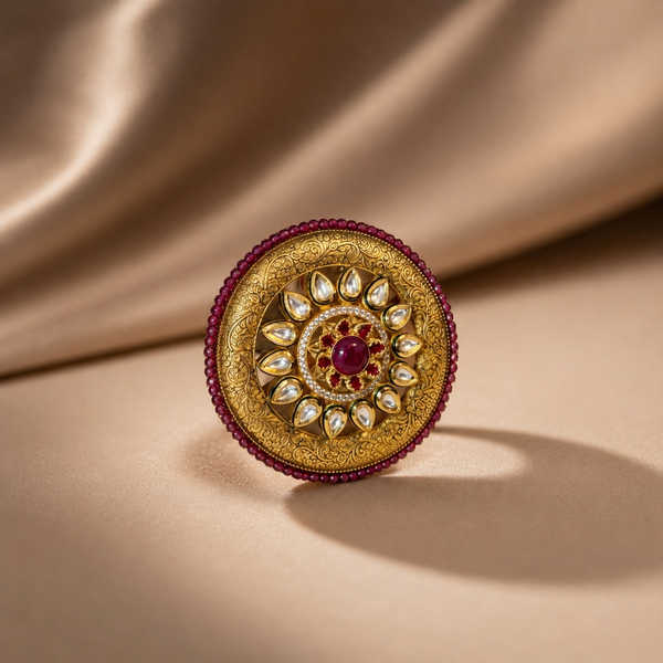 Rajwada Statement Ring