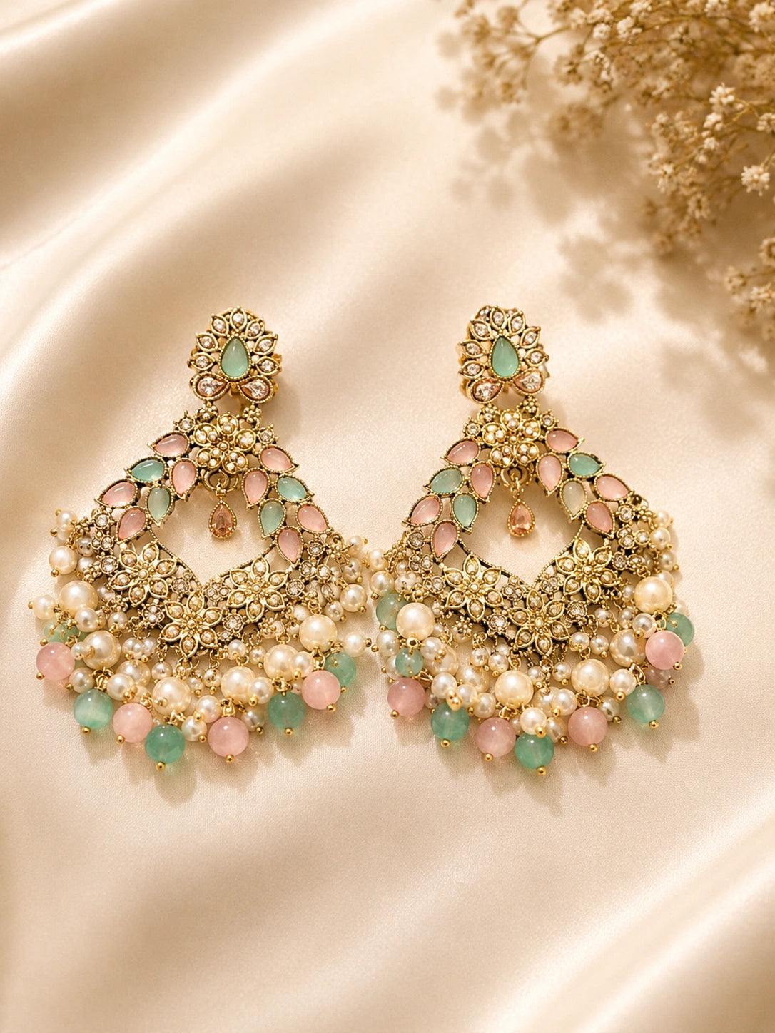 Gulnar Blossoms Statement Earrings