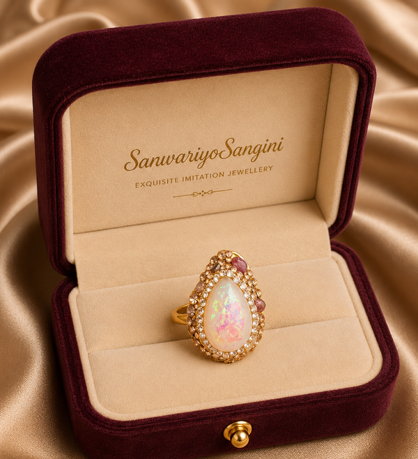 Maharani Opal Cocktail Ring