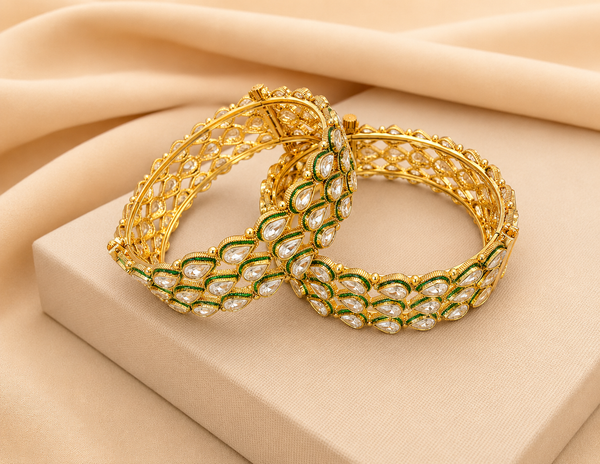 Luxury Kundan Bangles